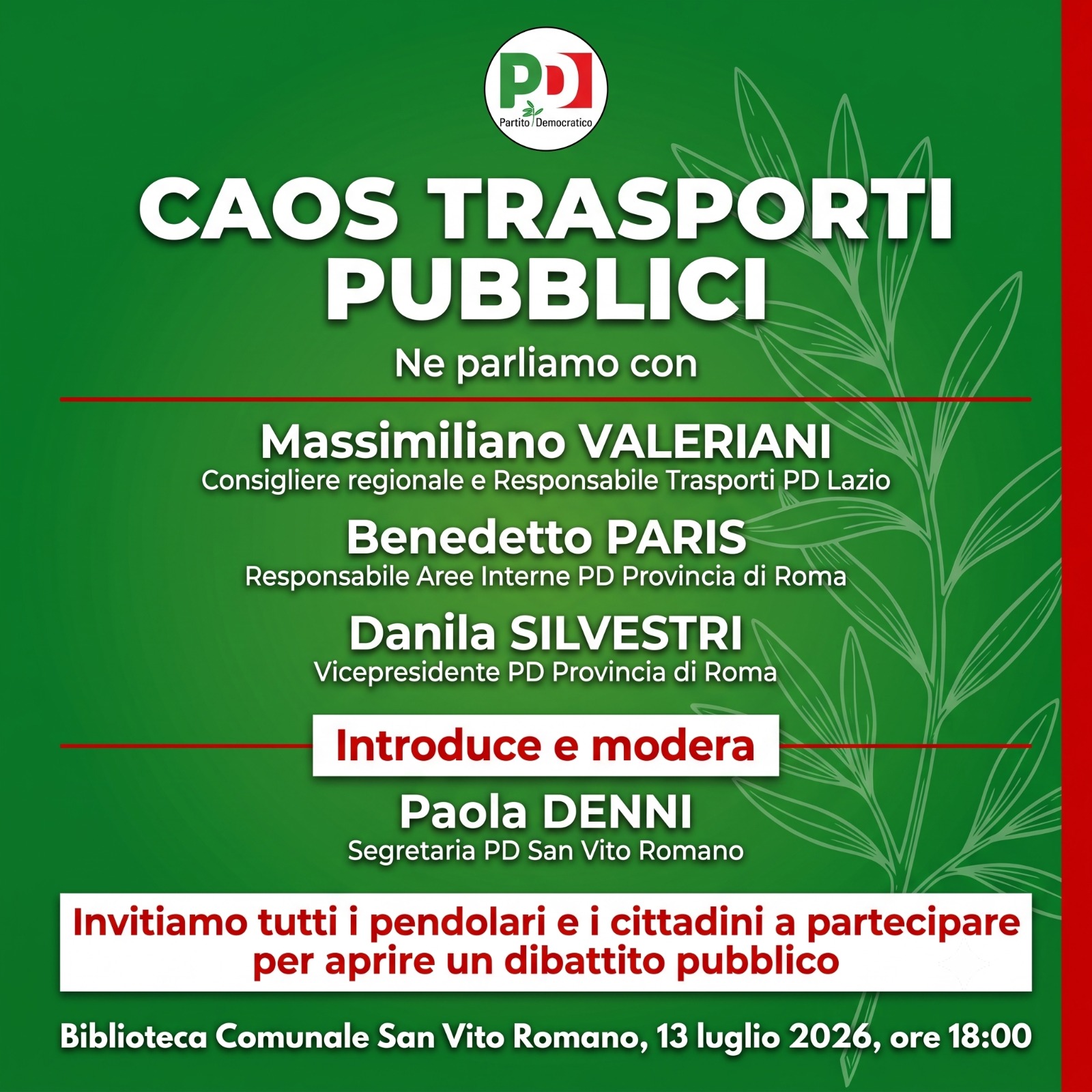 CAOS TRASPORTI PUBBLICI